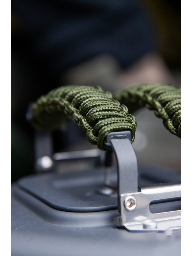 Квадратный чайник с ручками из паракорда Ridge Monkey Square Kettle Paracord Edition, Объём: 2.0 л, изображение 7