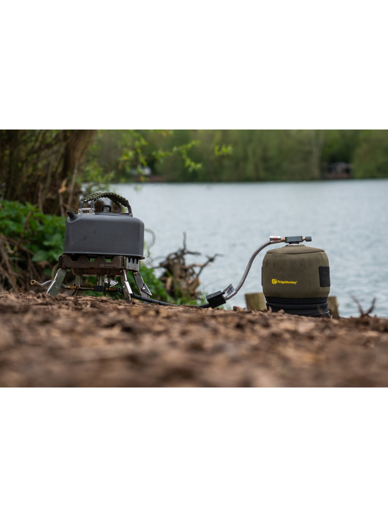 Квадратный чайник с ручками из паракорда Ridge Monkey Square Kettle Paracord Edition, Объём: 2.0 л, изображение 9