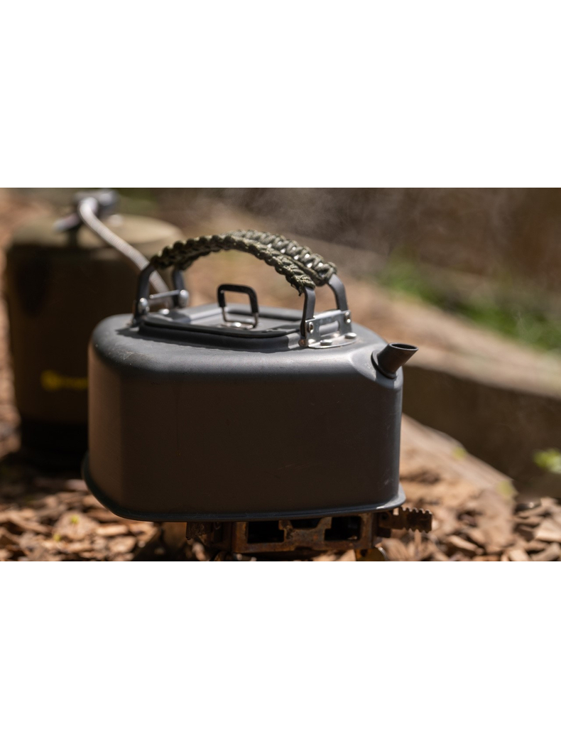 Квадратный чайник с ручками из паракорда Ridge Monkey Square Kettle Paracord Edition, Объём: 2.0 л, изображение 10