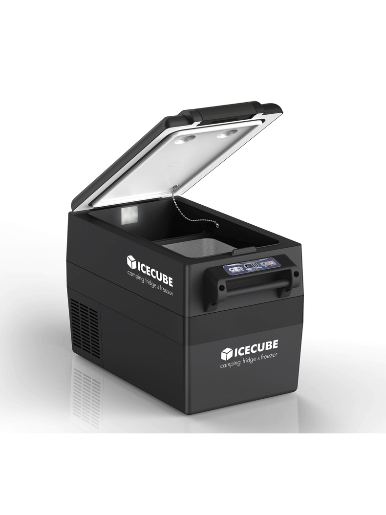 Компрессорный автохолодильник ICE CUBE IC40, Цвет: Черный