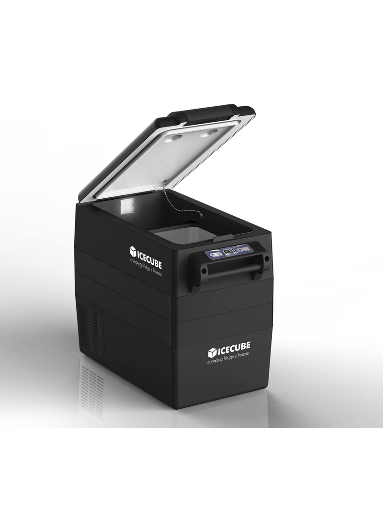 Компрессорный автохолодильник ICE CUBE IC50, Цвет: Черный