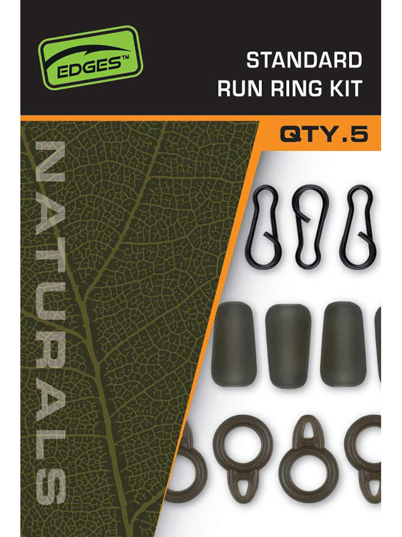 Набор для скользящей оснастки FOX Naturals Standard Run Ring Kit EDGES Набор для скользящей оснастки FOX Naturals Standard Run Ring Kit EDGES