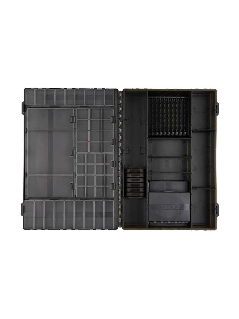 Большая коробка для снастей в максимальной комплектации FOX Loaded Large Tackle Box EDGES, изображение 4