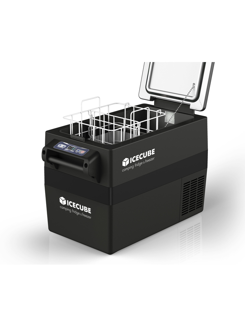 Компрессорный автохолодильник ICE CUBE IC40, Цвет: Черный, изображение 2