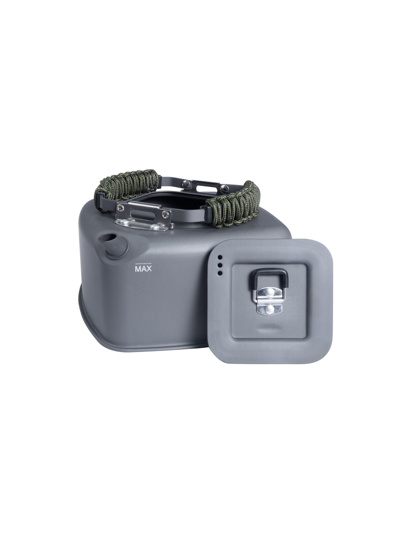 Квадратный чайник с ручками из паракорда Ridge Monkey Square Kettle Paracord Edition, Объём: 1.1 л, изображение 3 Квадратный чайник с ручками из паракорда Ridge Monkey Square Kettle Paracord Edition, Объём: 1.1 л, изображение 3