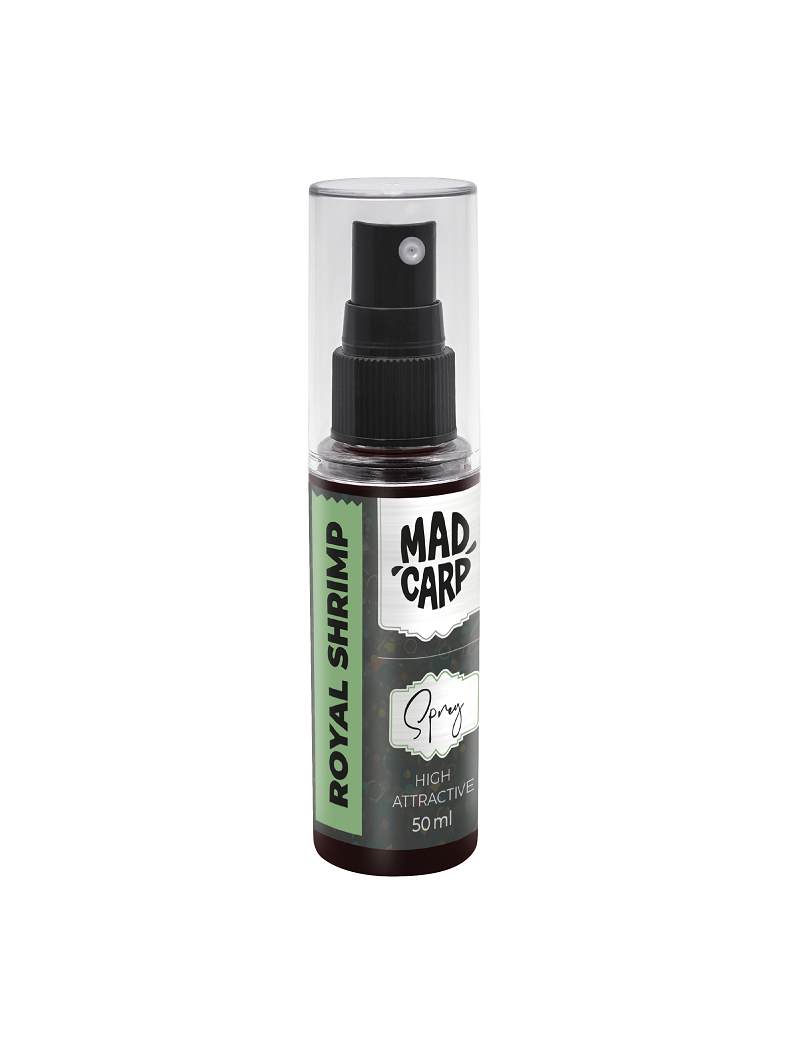 Спрей Mad Carp Baits ROYAL SHRlMP (Королевская Креветка) Спрей Mad Carp Baits ROYAL SHRlMP (Королевская Креветка)