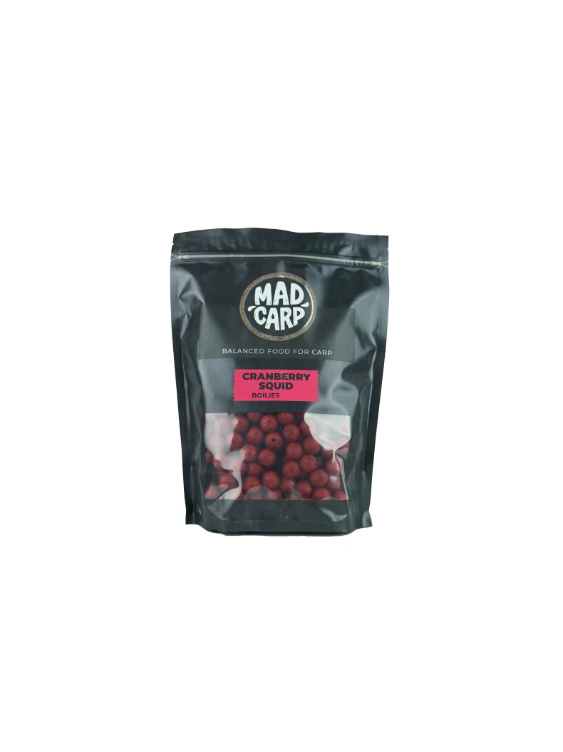 Бойлы тонущие Mad Carp Baits CRANBERRY SQUID (Клюква и Кальмар) 1кг, Диаметр: 24 мм Бойлы тонущие Mad Carp Baits CRANBERRY SQUID (Клюква и Кальмар) 1кг, Диаметр: 24 мм
