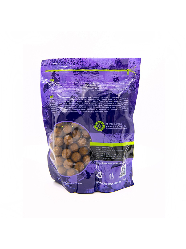 Бойлы тонущие RHINO BAITS Pandora (Морские Гады и Специи) 1кг, Диаметр: 20 мм, изображение 2
