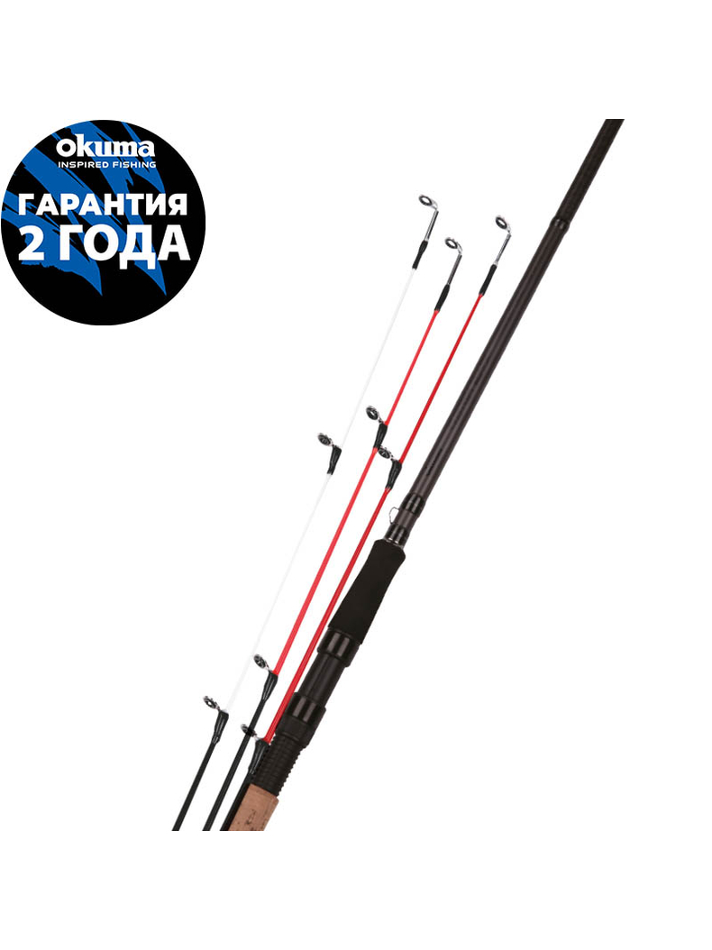Удилище OKUMA Custom Black Feeder 12' 360cm 40-80g 3sec MG/MLG/LG