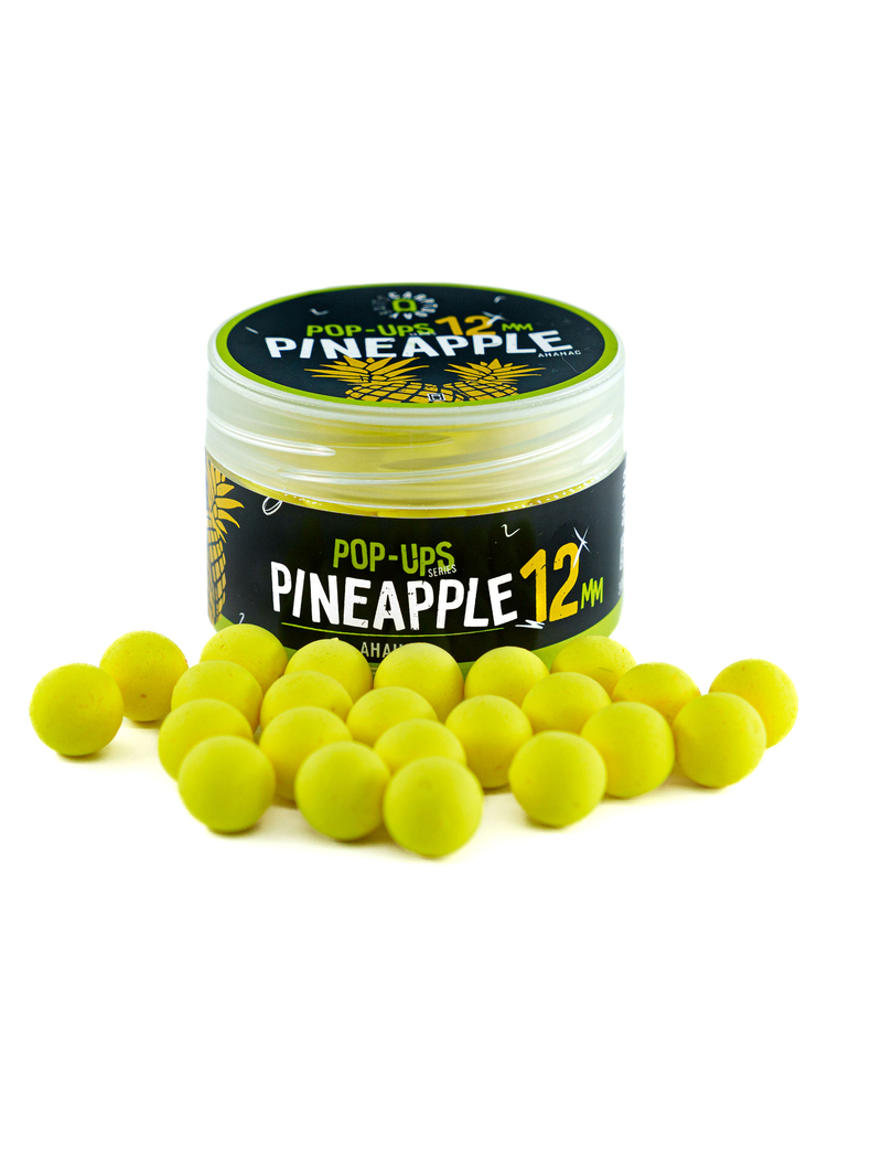 Бойлы плавающие Carptoday Baits Pop Ups Pineapple (Ананас) 12 мм, Диаметр: 12 мм, Вкус: Ананас