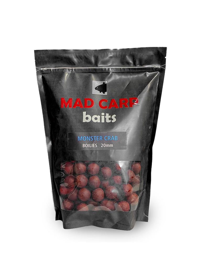 Бойлы тонущие Mad Carp Baits MONSTER CRAB (Монстр Краб) 1кг, Диаметр: 24 мм