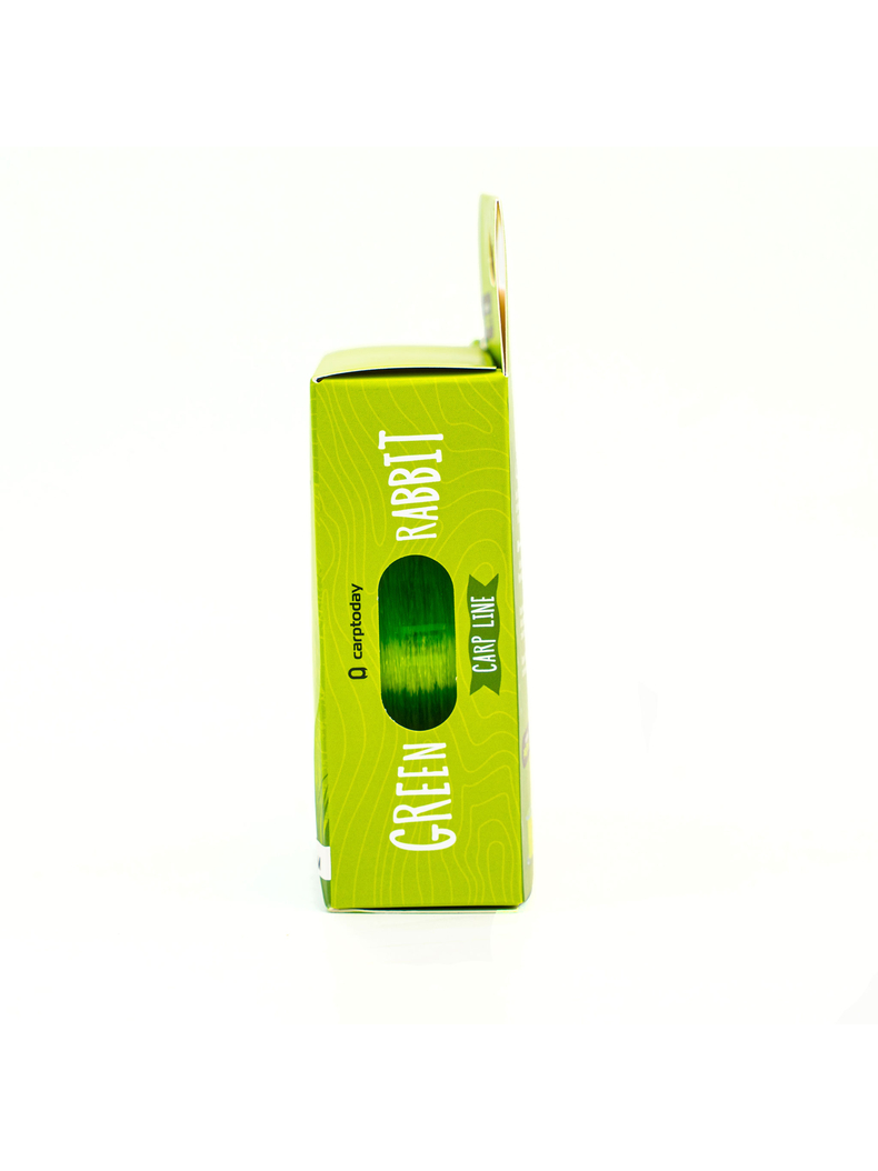 Леска карповая Carptoday Green Rabbit 1000м, Диаметр лески: 0.23 мм, изображение 3