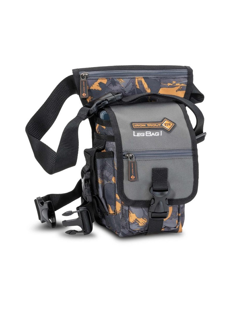 Сумка с коробкой на пояс IRON TROUT Leg Bag I *T Сумка с коробкой на пояс IRON TROUT Leg Bag I *T