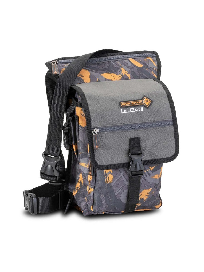 Сумка с коробкой на пояс IRON TROUT Leg Bag II *T Сумка с коробкой на пояс IRON TROUT Leg Bag II *T