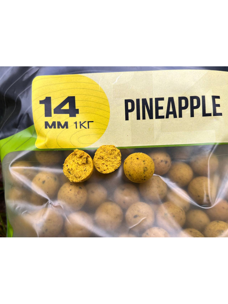 Бойлы пылящие Carptoday Baits Pineapple (Ананас), Диаметр: 20 мм, Вкус: Ананас, изображение 2