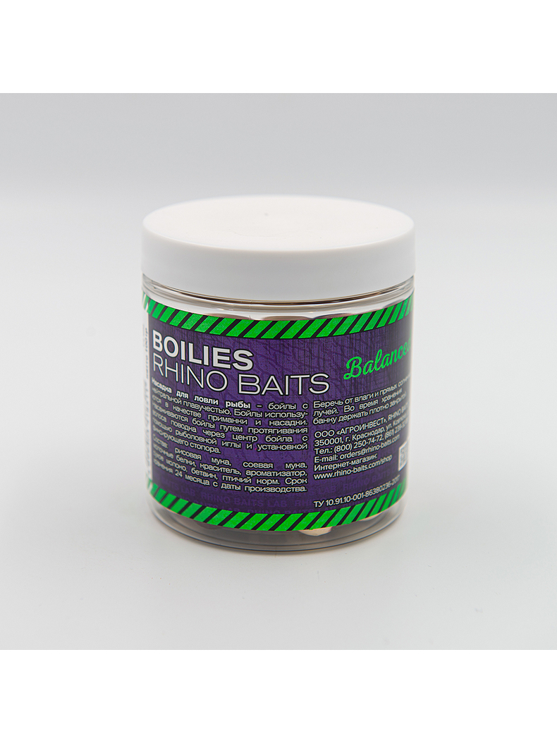 Бойлы сбалансированные RHINO BAITS Spices & Monster Crab (Специи и Монстр Краб) 14мм 100г, изображение 2