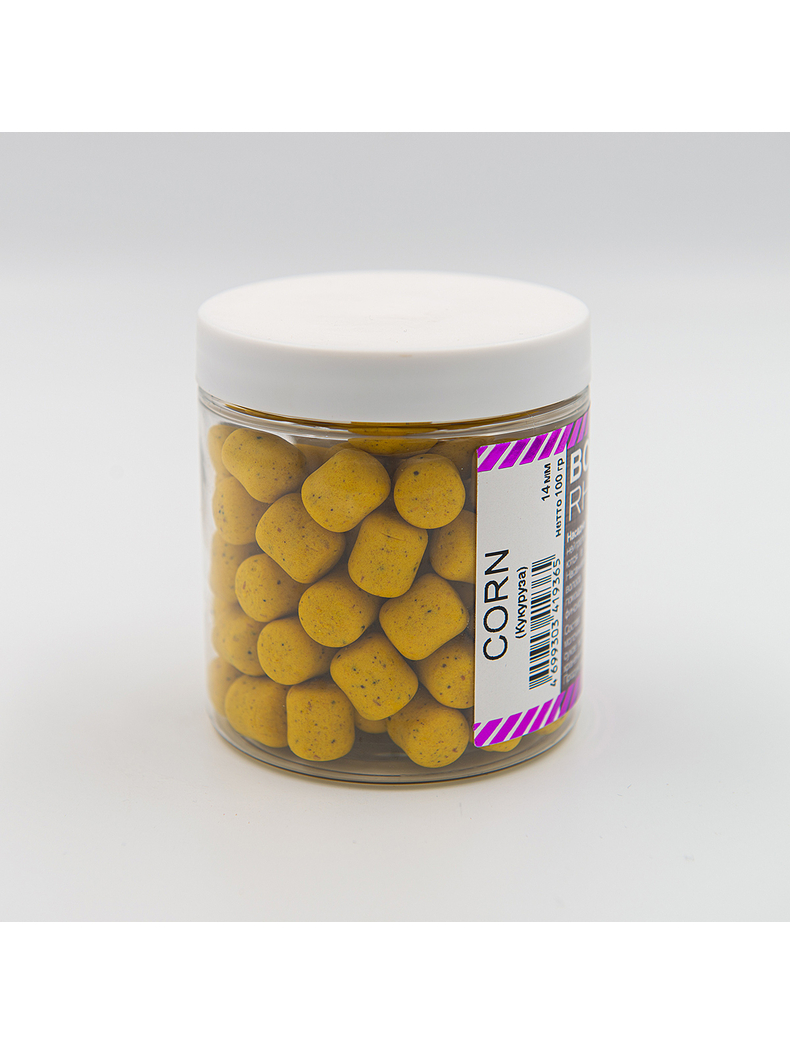 Бойлы Balanced Wafters RHINO BAITS Corn (Кукуруза) 14мм 100г