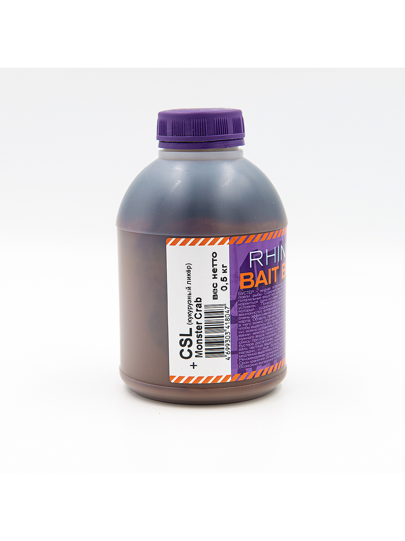 Ликвид RHINO BAITS CLS + Monster Crab (Кукурузный Ликер и Монстр Краб) 500 мл