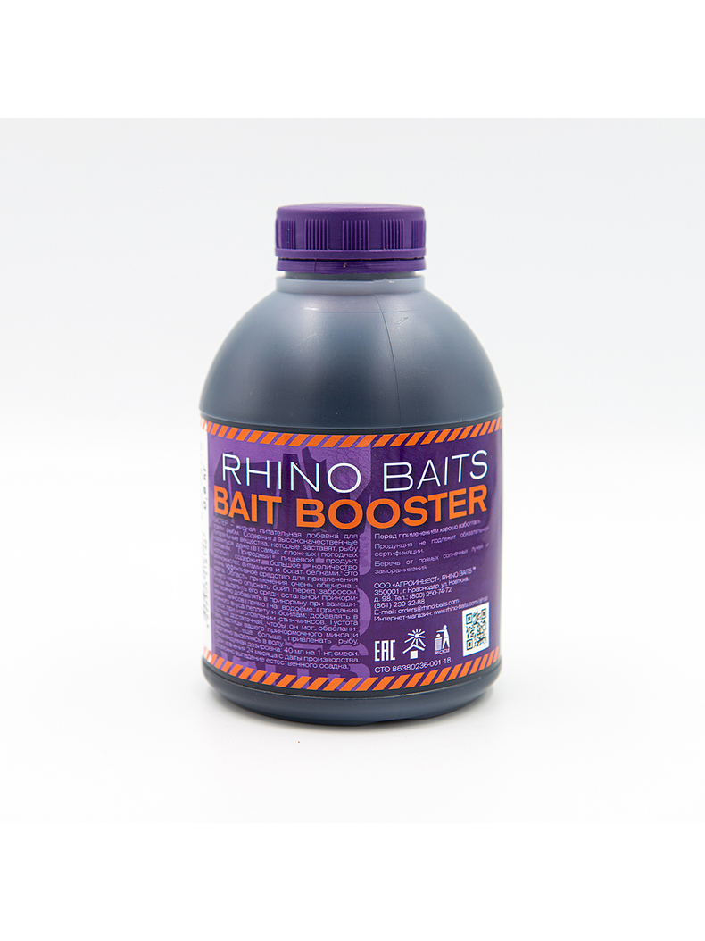 Бустер RHINO BAITS Bait Booster Liquid Food Monster Crab (Монстр Краб) 500мл, изображение 2