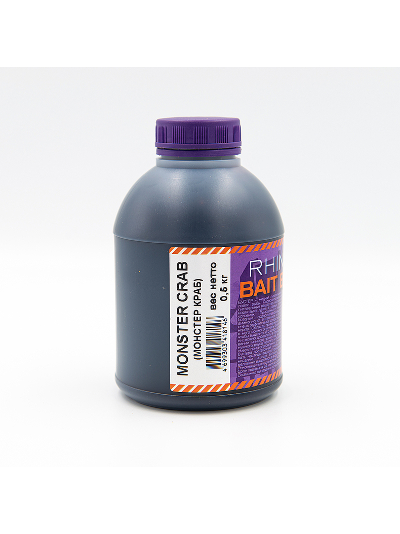 Бустер RHINO BAITS Bait Booster Liquid Food Monster Crab (Монстр Краб) 500мл