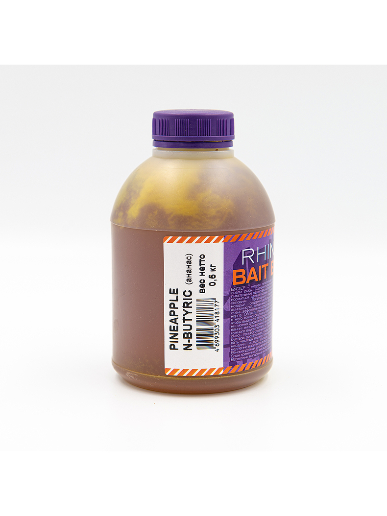 Бустер RHINO BAITS Bait Booster Liquid Food Pineapple N-Butyric (Ананас + Масляная Кислота) 500мл Бустер RHINO BAITS Bait Booster Liquid Food Pineapple N-Butyric (Ананас + Масляная Кислота) 500мл