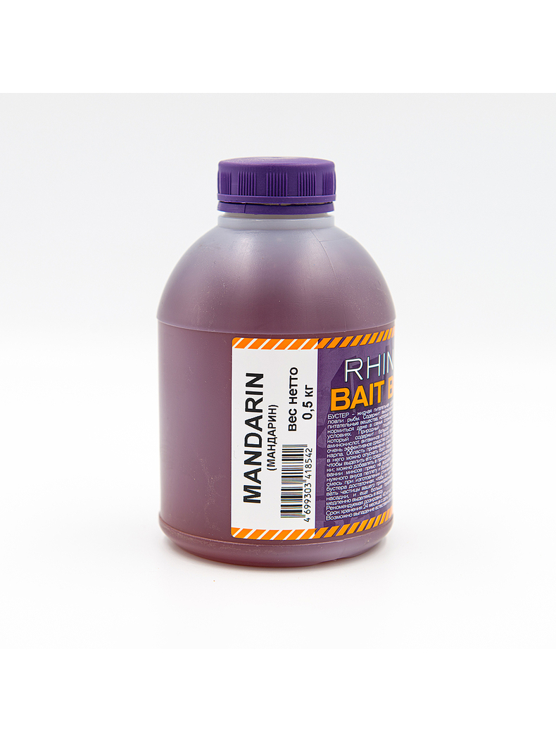 Бустер RHINO BAITS Bait Booster Liquid Food Mandarin (Мандарин) 500мл