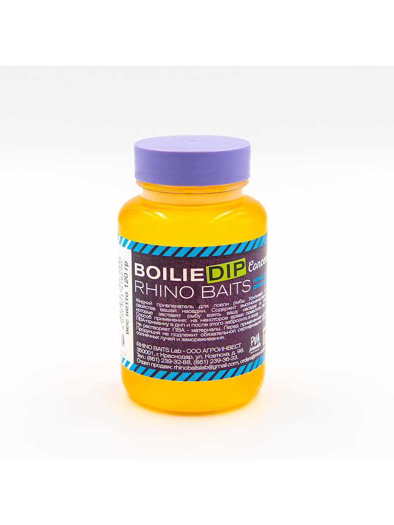 Дип RHINO BAITS DIP Banana (Банан) 120мл, изображение 2
