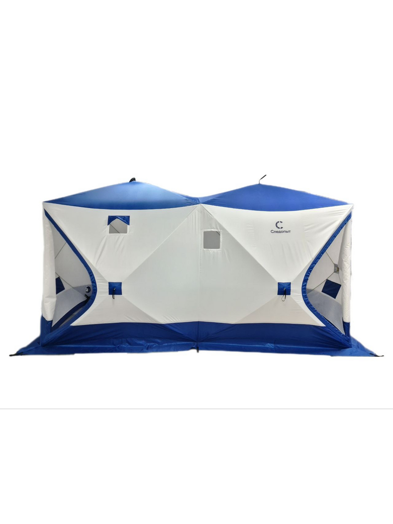 Палатка зимняя куб 2-х комнатная трехслойная СЛЕДОПЫТ