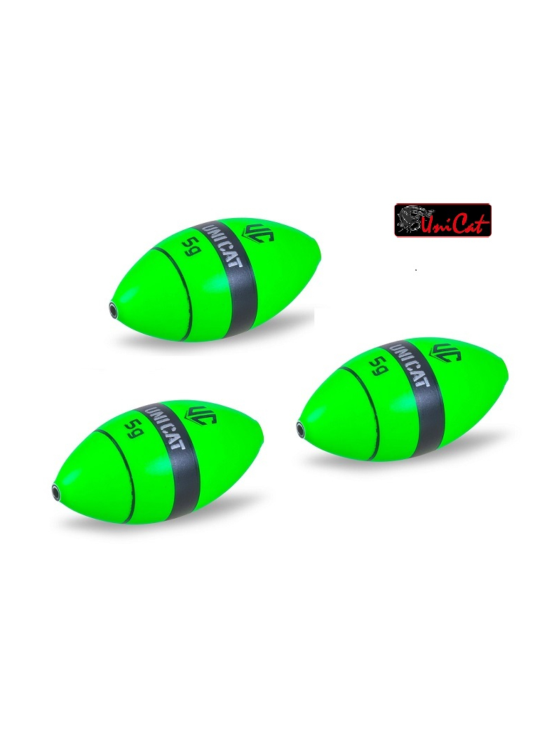 Полавок UNI CAT Micro Lifter / 10g / Fluo Green - 3шт. Полавок UNI CAT Micro Lifter / 10g / Fluo Green - 3шт.