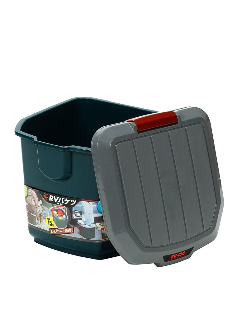 Экспедиционный ящик IRIS RV BOX Bucket 15B 15л, изображение 2 Экспедиционный ящик IRIS RV BOX Bucket 15B 15л, изображение 2