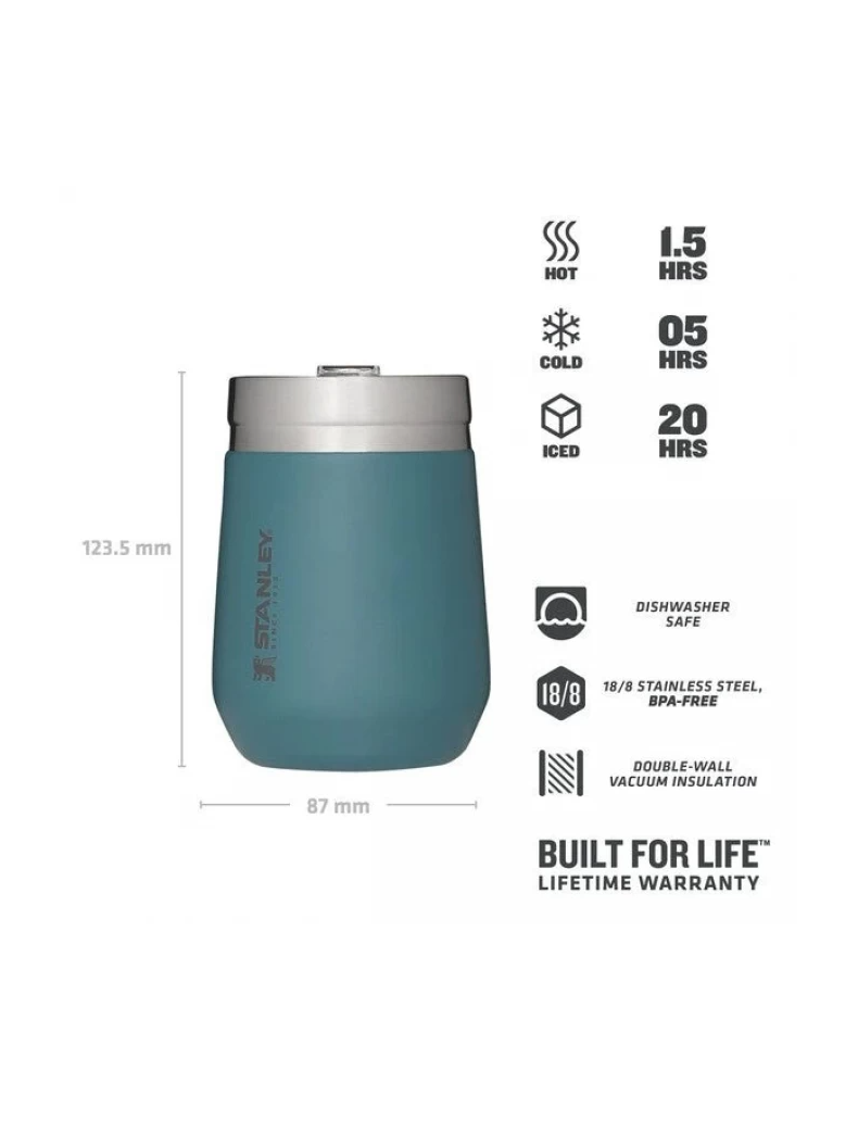 Термостакан STANLEY GO Everyday Wine Tumbler 0.29L синий, изображение 3