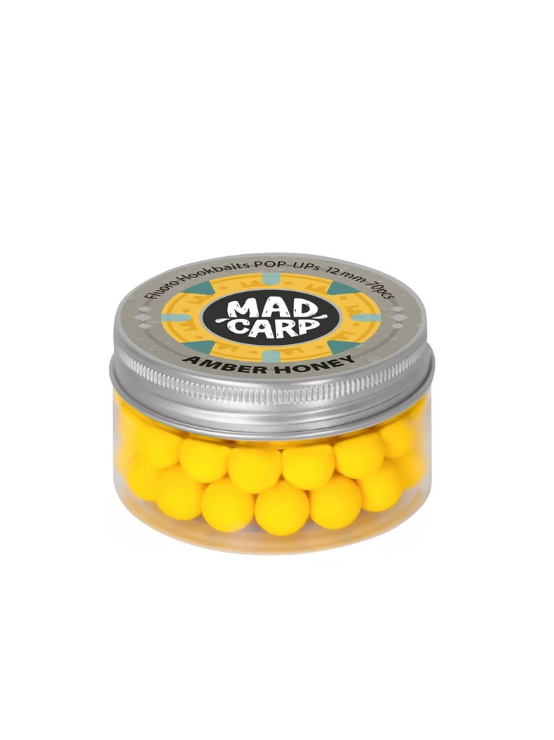 Бойлы плавающие Mad Carp Baits AMBER HONEY (Мед), Диаметр: 12 мм