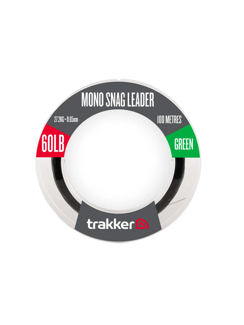 Монофильный шок-лидер Trakker SNAG LEADER, Тест: 60.00 lb Монофильный шок-лидер Trakker SNAG LEADER, Тест: 60.00 lb