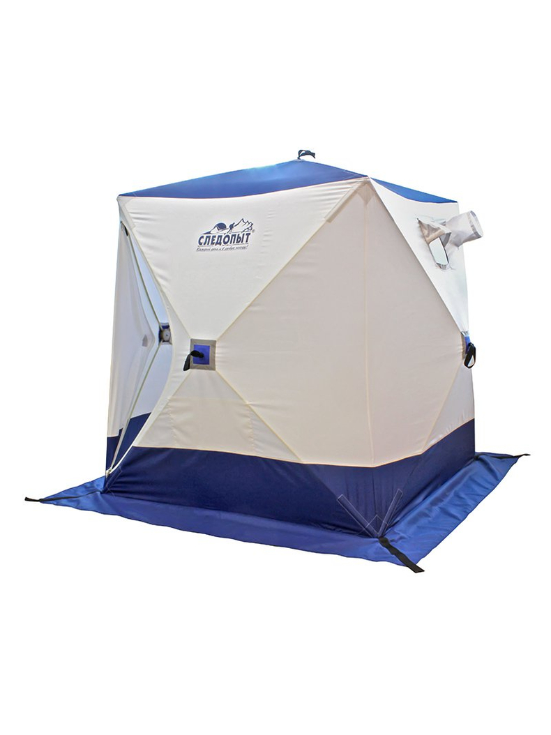 Палатка зимняя куб однослойная СЛЕДОПЫТ Oxford 210D PU1000
