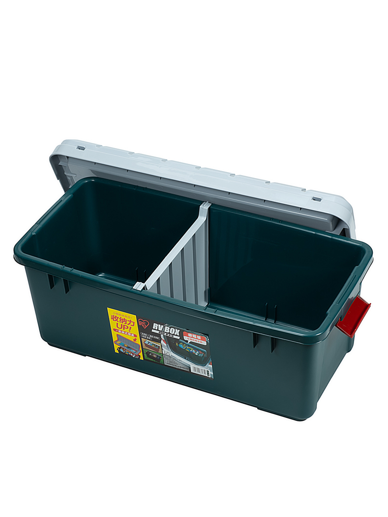 Экспедиционный ящик c двойной разделенной крышкой IRIS RV BOX 800 60л, изображение 2 Экспедиционный ящик c двойной разделенной крышкой IRIS RV BOX 800 60л, изображение 2