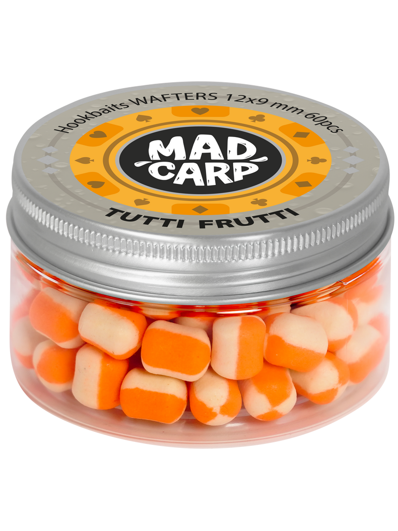 Вафтерсы Mad Carp Baits TUTTI FRUTTI (Тутти Фрутти) Wafters, Диаметр: 12 х 9 мм
