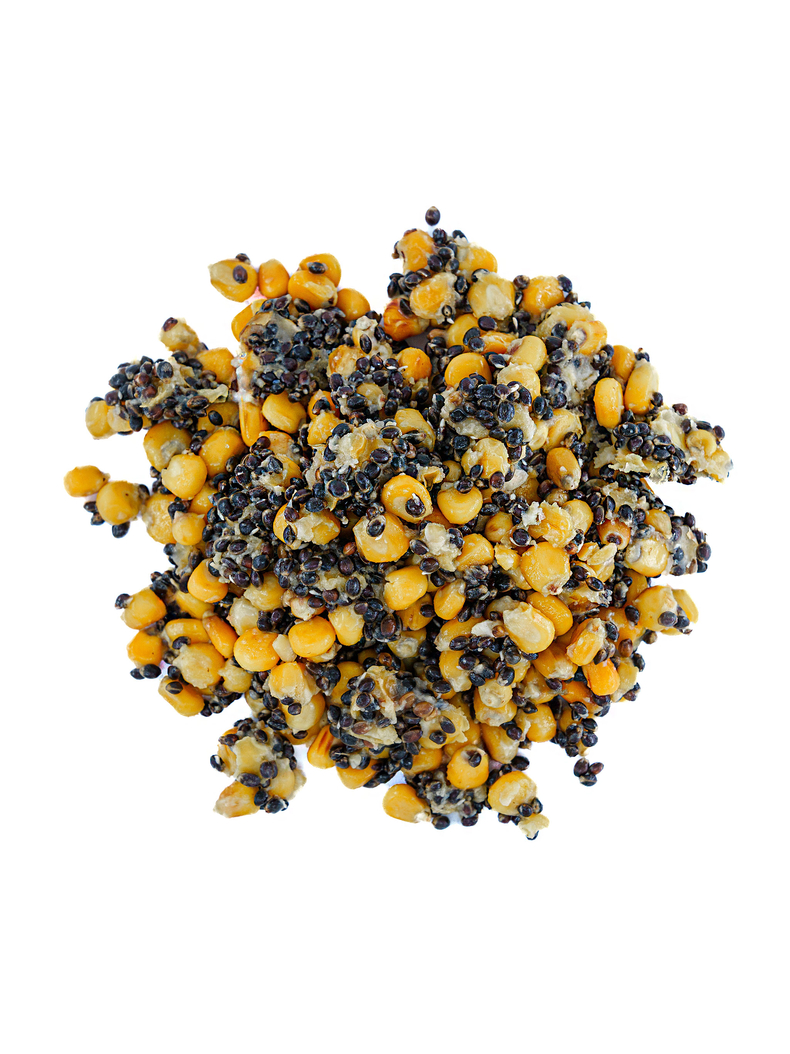 Зерновая смесь MIX №1 Carptoday Baits 1кг (Кукуруза, Конопля) с чесноком, Тип зерновых: Кукуруза + Конопля с чесноком