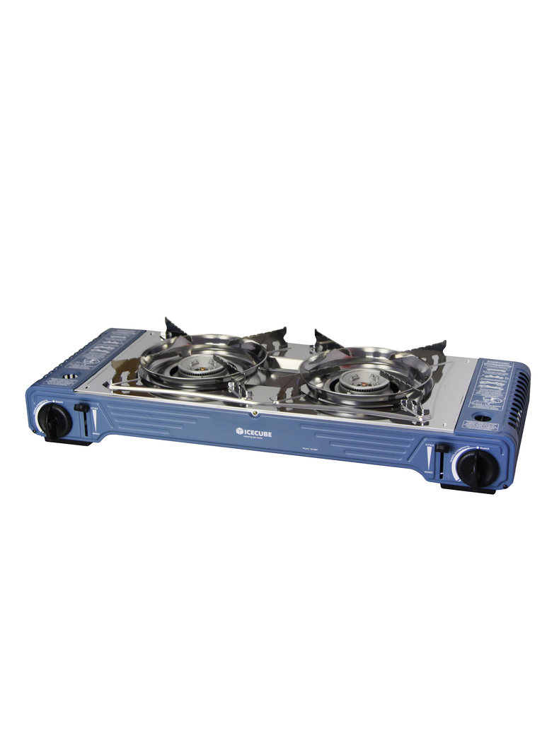 Двухконфорочная газовая плита ICE CUBE GSD-5800, изображение 2
