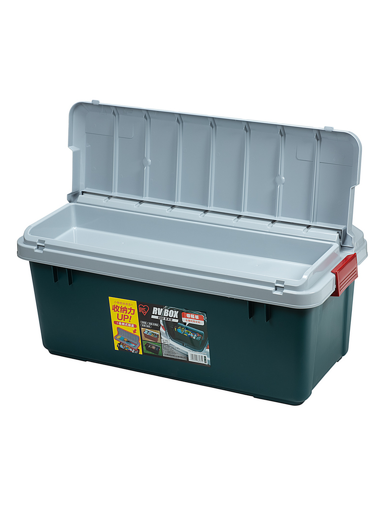 Экспедиционный ящик c двойной разделенной крышкой IRIS RV BOX 800 60л, изображение 3 Экспедиционный ящик c двойной разделенной крышкой IRIS RV BOX 800 60л, изображение 3