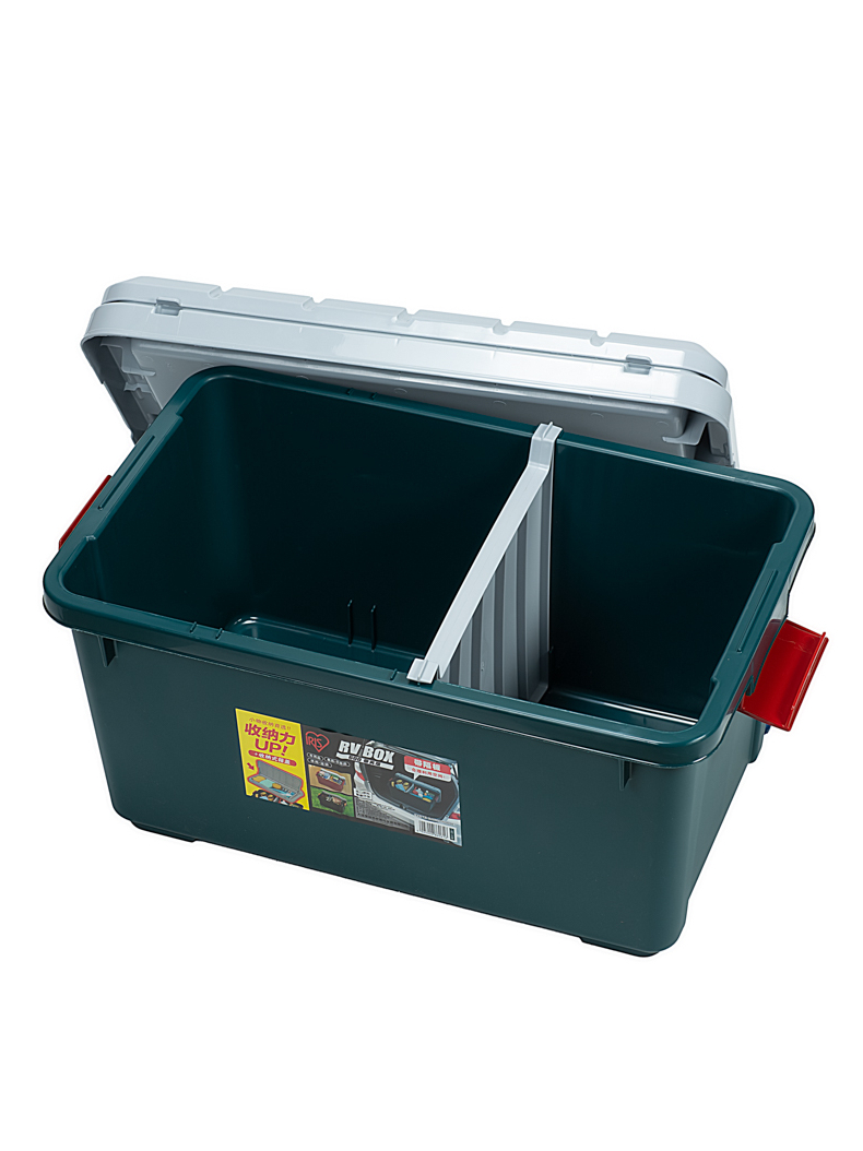 Экспедиционный ящик c двойной разделенной крышкой IRIS RV BOX 600 40л, изображение 3 Экспедиционный ящик c двойной разделенной крышкой IRIS RV BOX 600 40л, изображение 3