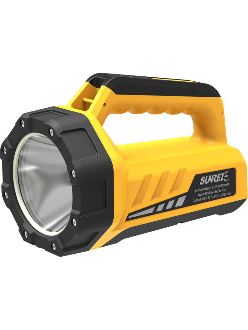 Фонарь ручной со встроенным пауербанком Sunrei TZ1200