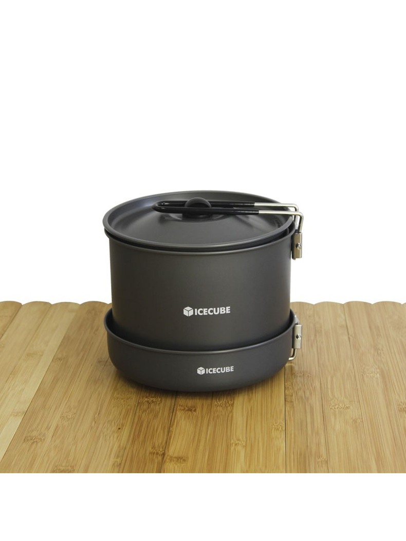 Набор посуды на 4-5 персон из анодированного алюминия ICE CUBE АС-233, изображение 4