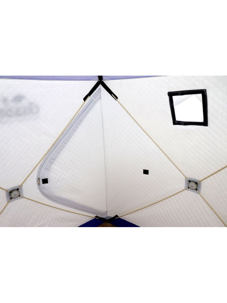 Палатка зимняя куб трехслойная СЛЕДОПЫТ Эконом, изображение 14