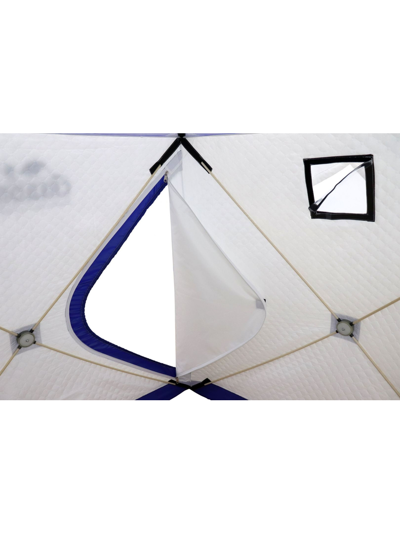 Палатка зимняя куб трехслойная СЛЕДОПЫТ Эконом, изображение 17