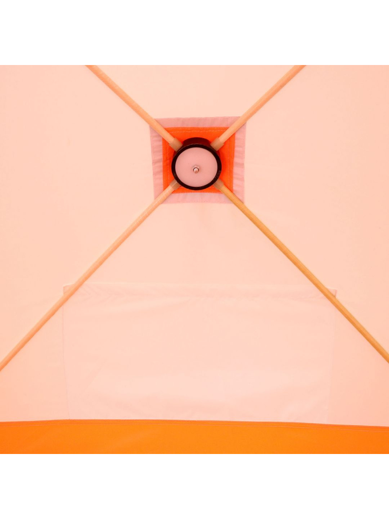 Палатка зимняя куб однослойная СЛЕДОПЫТ Oxford 210D PU1000, Размер: 180 см х 180 см х 197 см, изображение 15