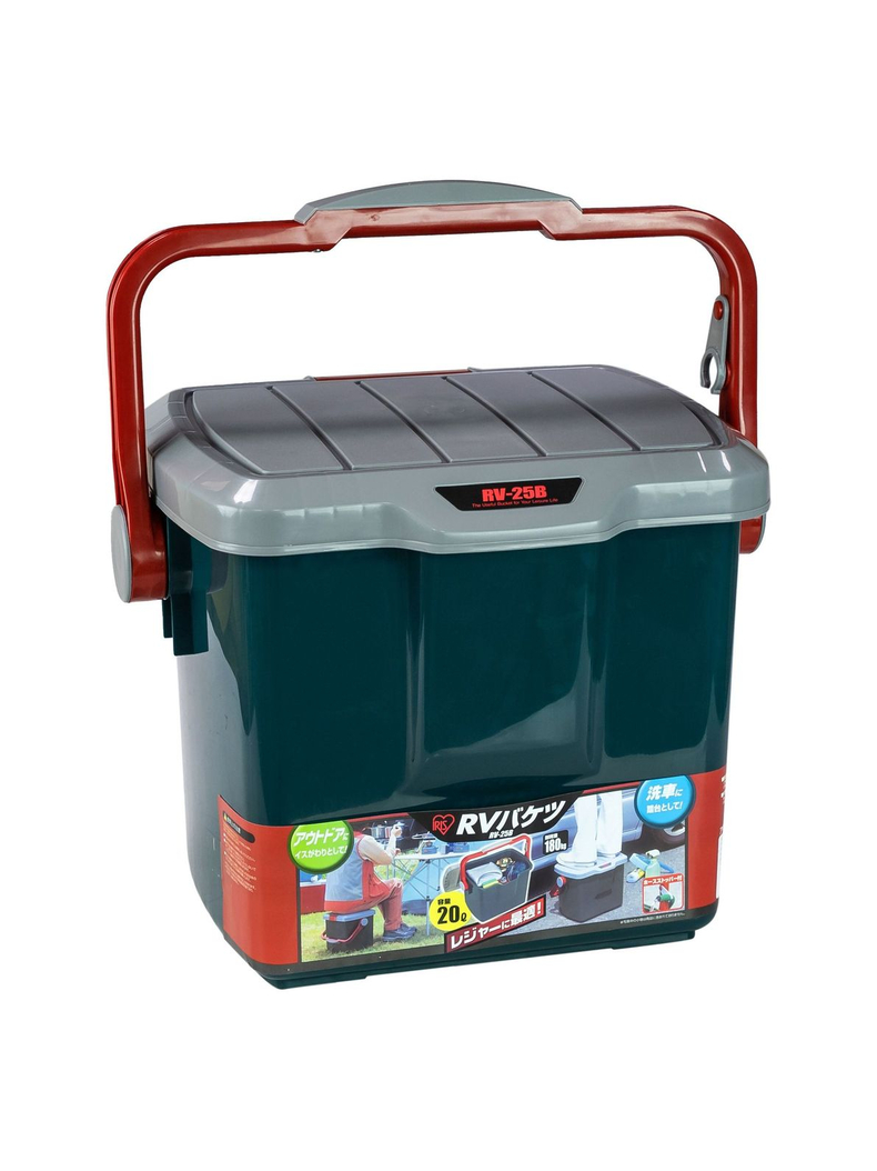 Экспедиционный ящик IRIS RV BOX Bucket 25B 20л, изображение 2 Экспедиционный ящик IRIS RV BOX Bucket 25B 20л, изображение 2