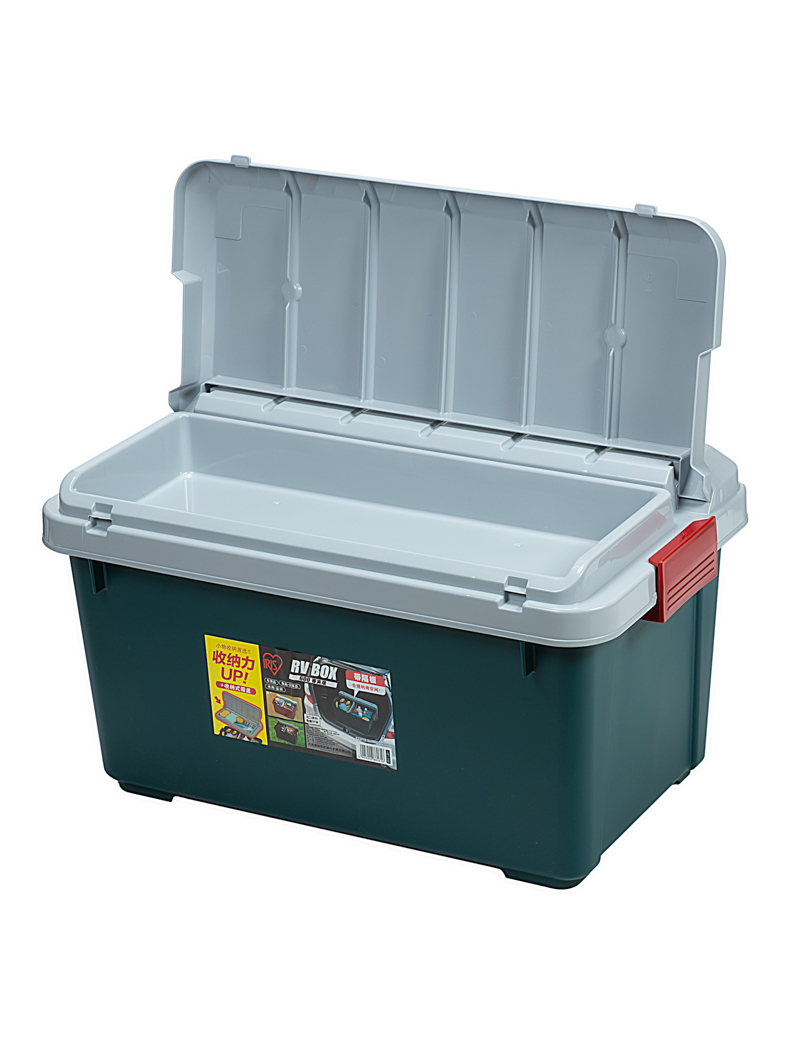 Экспедиционный ящик c двойной разделенной крышкой IRIS RV BOX 600 40л, изображение 2 Экспедиционный ящик c двойной разделенной крышкой IRIS RV BOX 600 40л, изображение 2