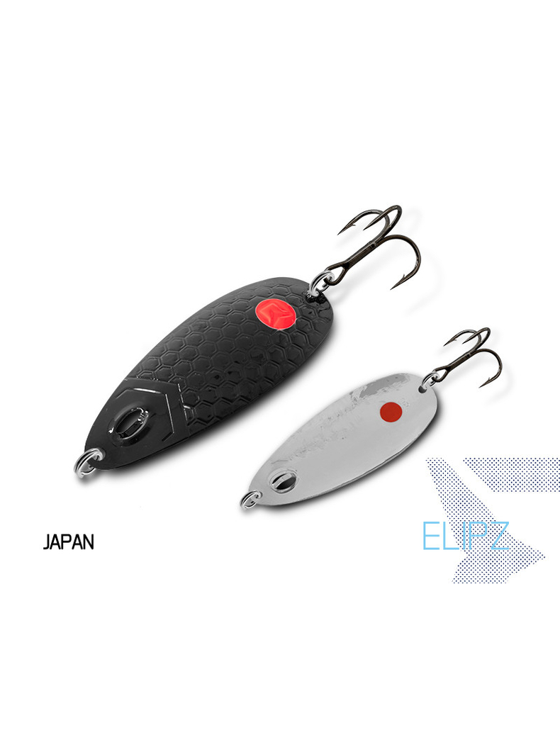 Блесна колеблющаяся DELPHIN ELIPZ FullSCALE Hook №2 / 7.5cm / 12g - JAPAN