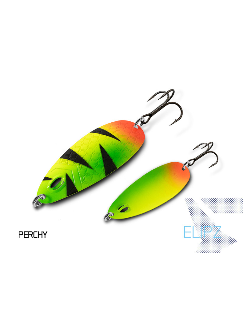 Блесна колеблющаяся DELPHIN ELIPZ FullSCALE Hook №2 / 7.5cm / 12g - PERCHY Блесна колеблющаяся DELPHIN ELIPZ FullSCALE Hook №2 / 7.5cm / 12g - PERCHY