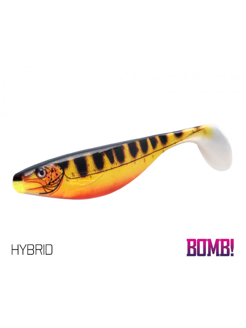 Виброхвост DELPHIN BOMB! HYPNO / 17cm / 3D HYBRID - 2шт.